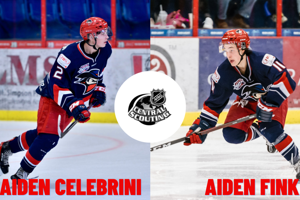 Fink And Celebrini Identified On NHL Central Scouting Watch List ...